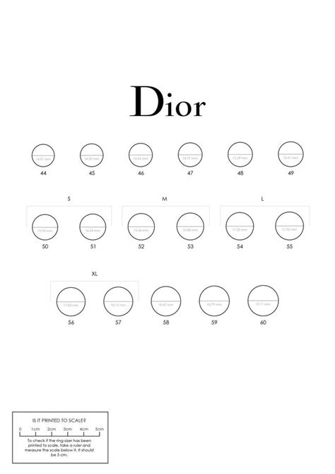 cd ring gold dior|Dior ring size chart.